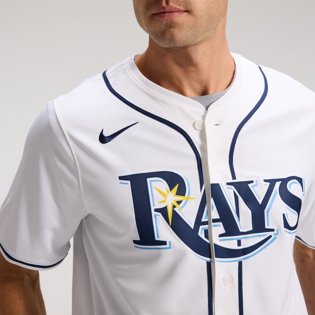 Tampa Bay Rays Yandy Diaz Home Limited Jersey — White
