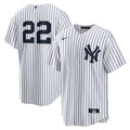 New York Yankees Ben Rice Home Replica Jersey — White