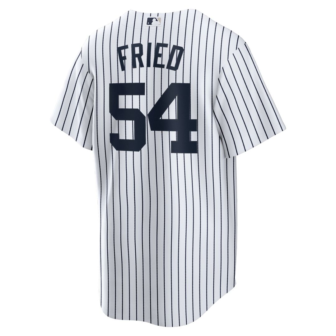 New York Yankees Max Fried Home Replica Jersey — White