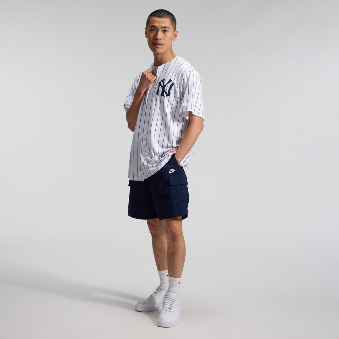 New York Yankees Babe Ruth Throwback Cooperstown Limited Jersey — White