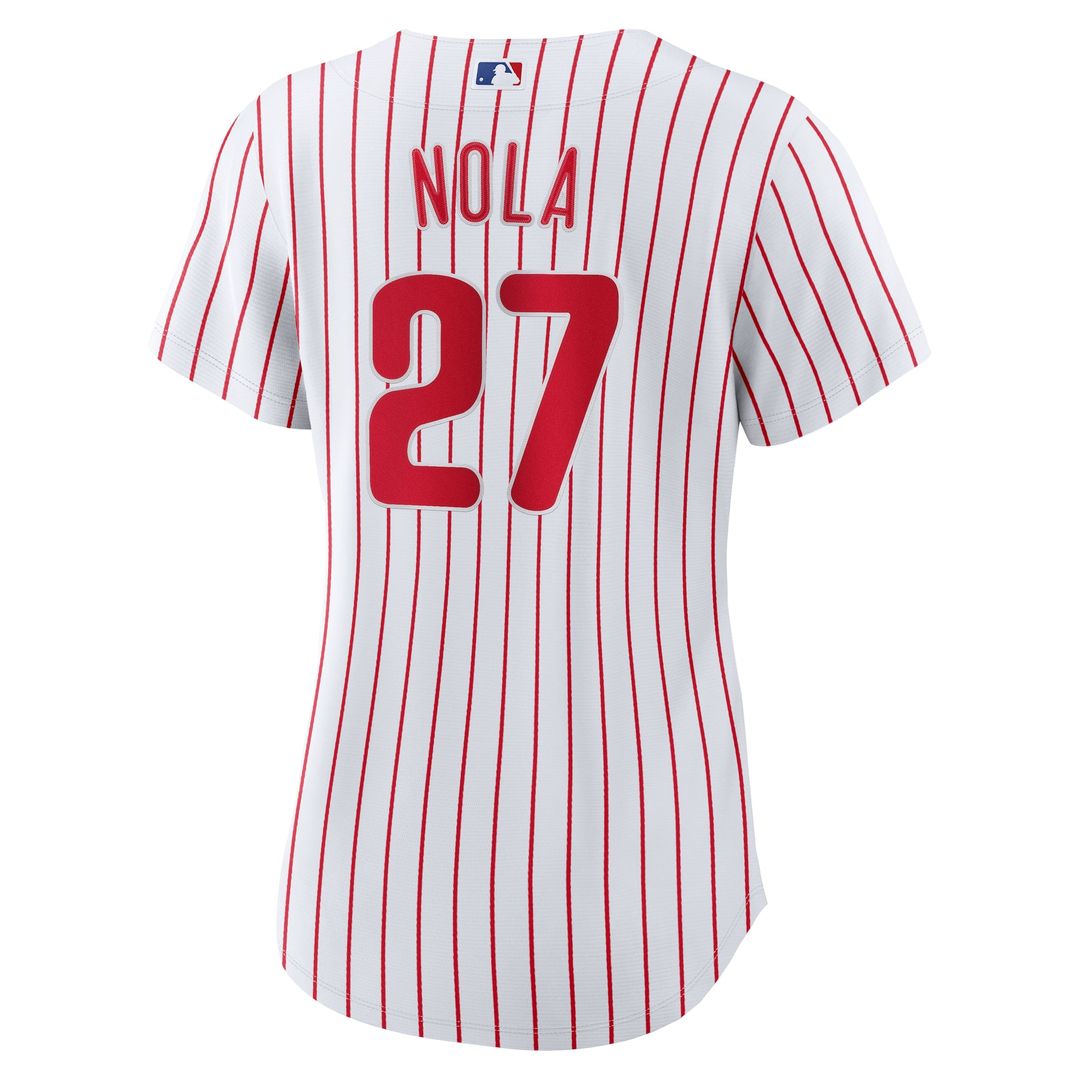 Philadelphia Phillies Aaron Nola Women's Home Replica Jersey — White
