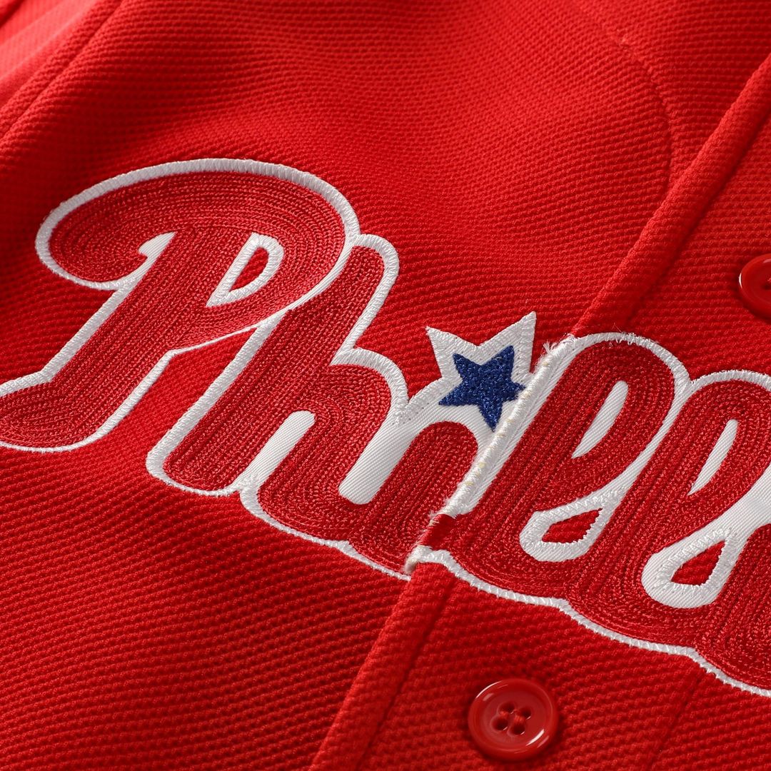 Philadelphia Phillies Ryan Howard Cooperstown Batting Practice Jersey — Red