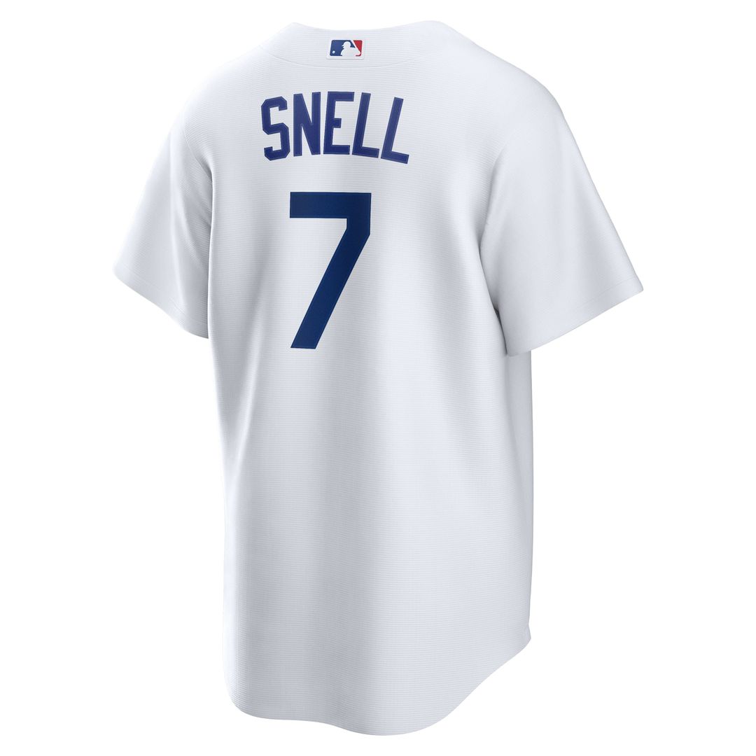 Los Angeles Dodgers Blake Snell Home Replica Jersey — White