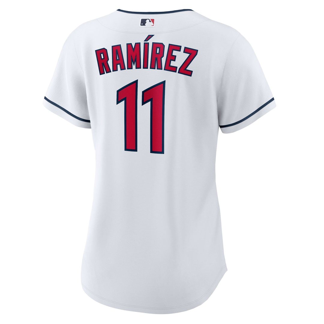 Cleveland Guardians Jose Ramirez Women's Home Replica Jersey — White