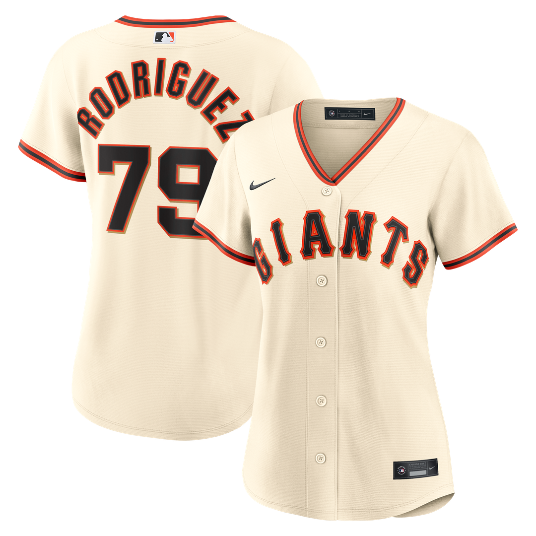 San Francisco Giants Jesus Rodriguez Women's Home Replica Jersey — Cream