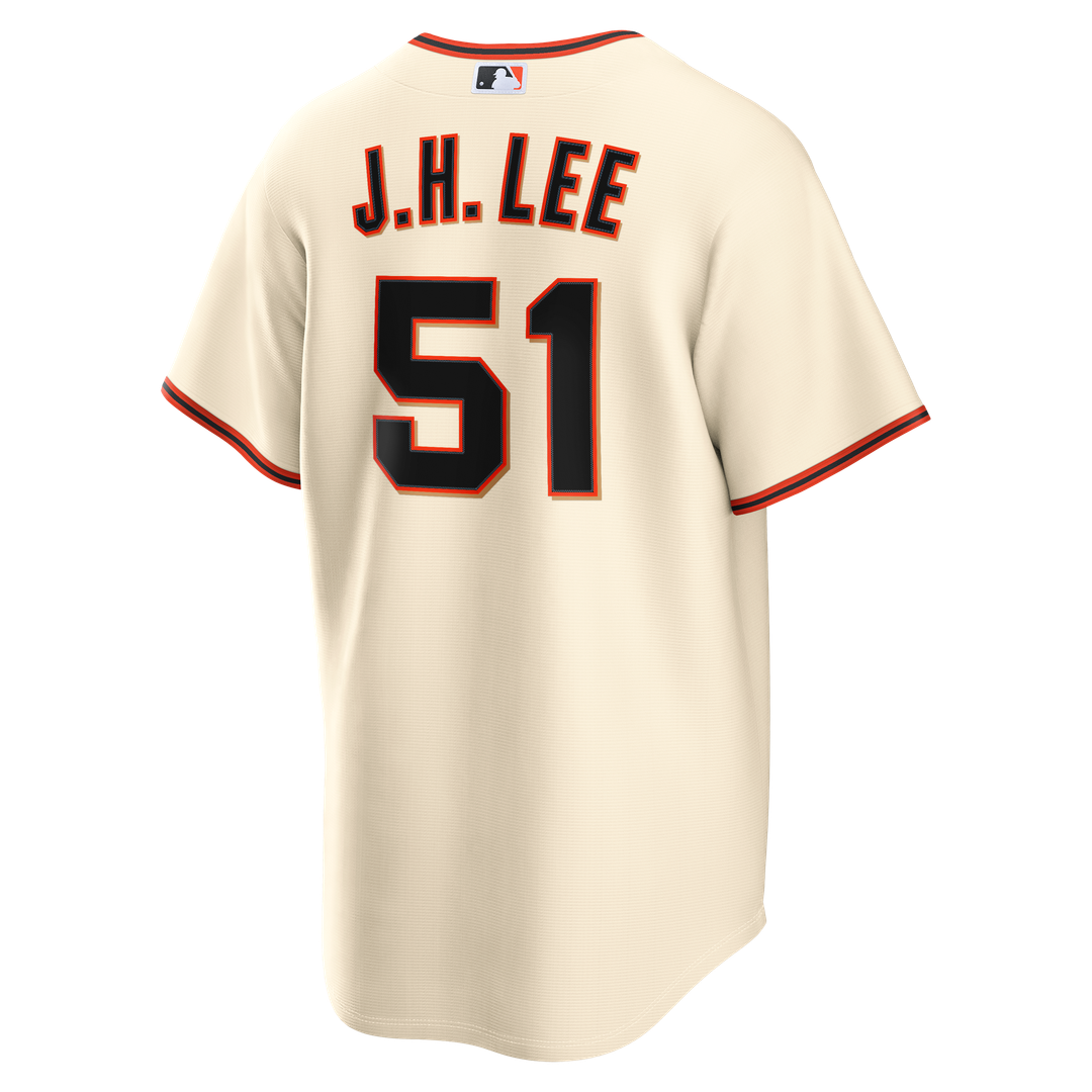 San Francisco Giants Jung Hoo Lee Home Replica Jersey — Cream