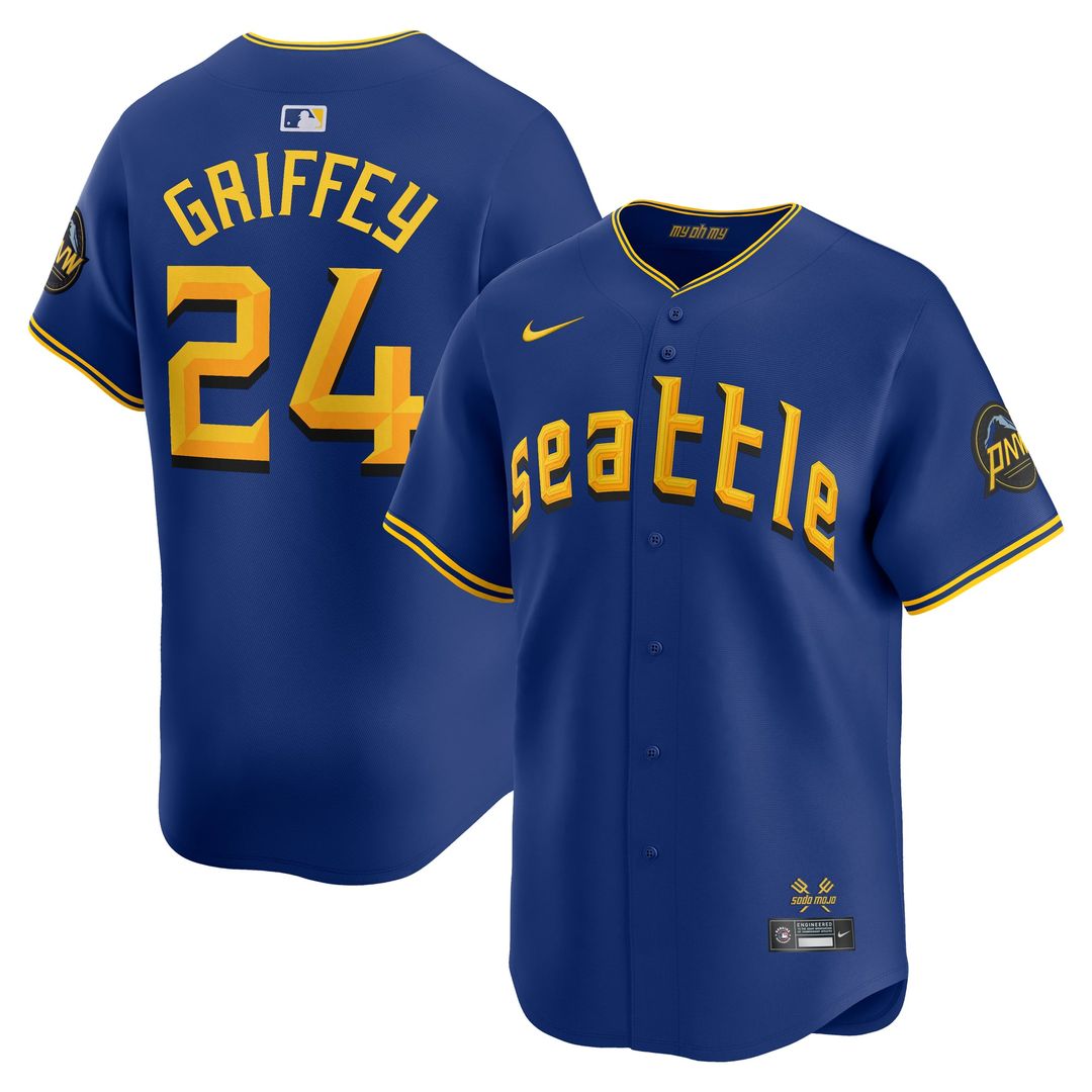 Seattle Mariners Ken Griffey Jr. City Connect Retired Limited Jersey — Royal