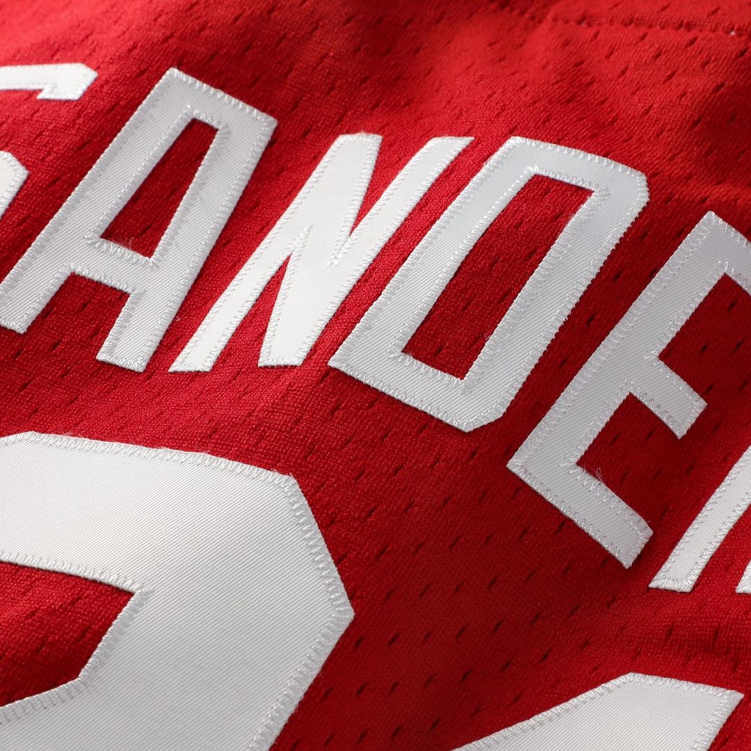 Cincinnati Reds Deion Sanders Cooperstown Mesh Batting Practice Button-Up Jersey — Red