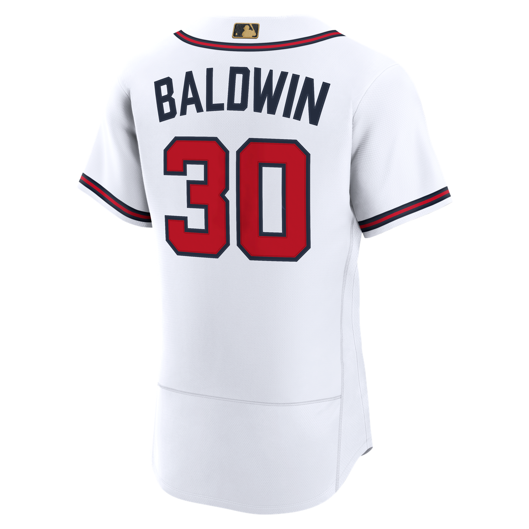 Atlanta Braves Drake Baldwin MLB Awards Authentic Jersey — White