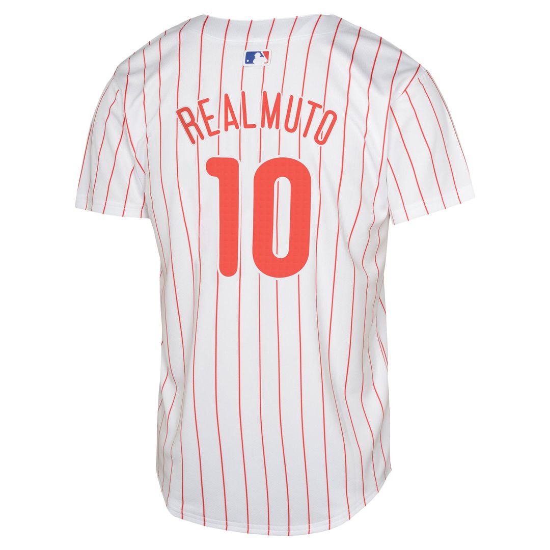 Philadelphia Phillies J.T. Realmuto Youth Home Limited Jersey — White