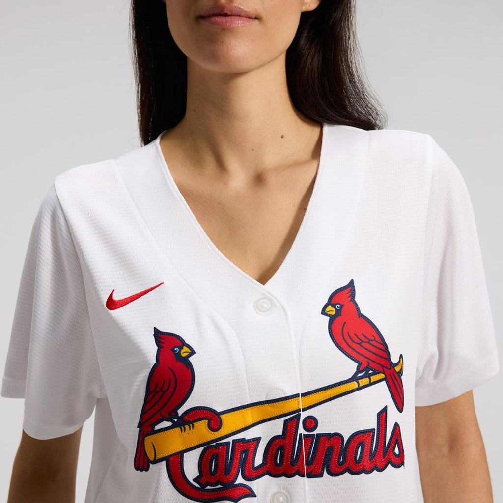 St. Louis Cardinals Women's Home Replica Team Jersey — White