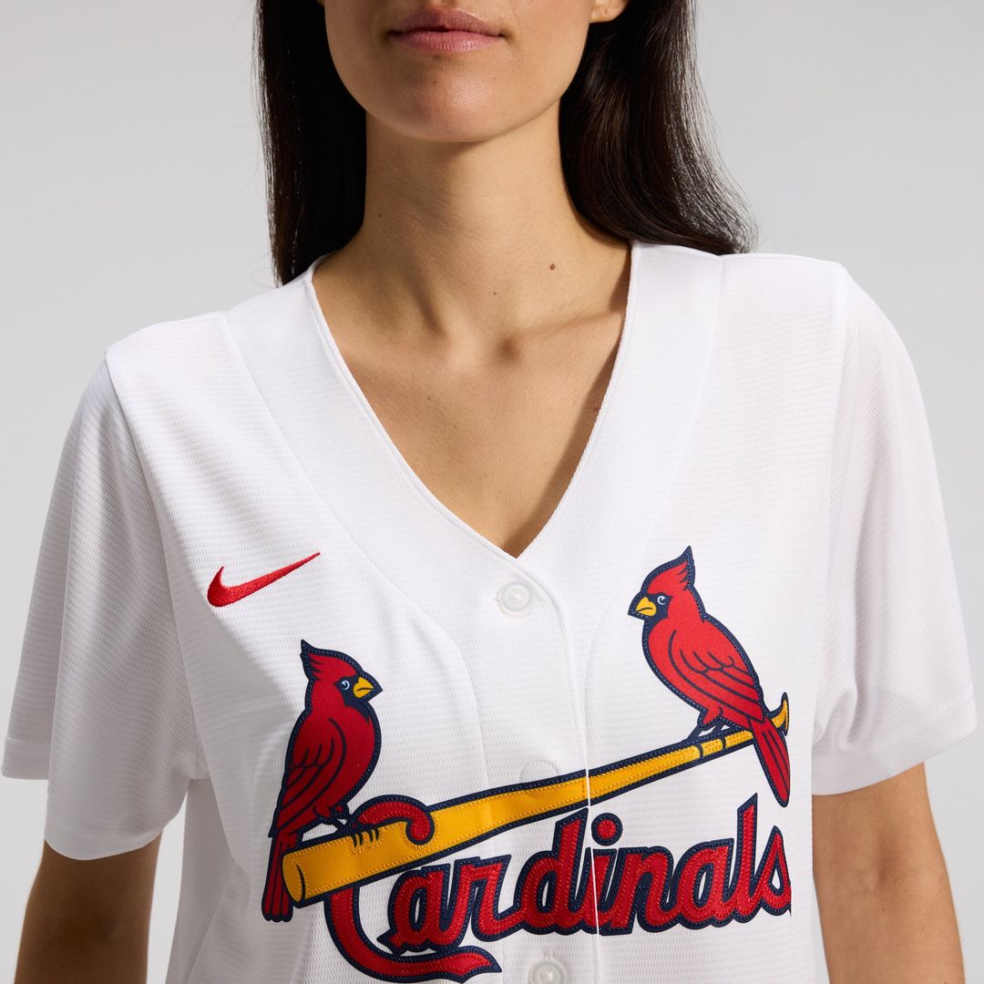 St. Louis Cardinals Women's Home Replica Team Jersey — White