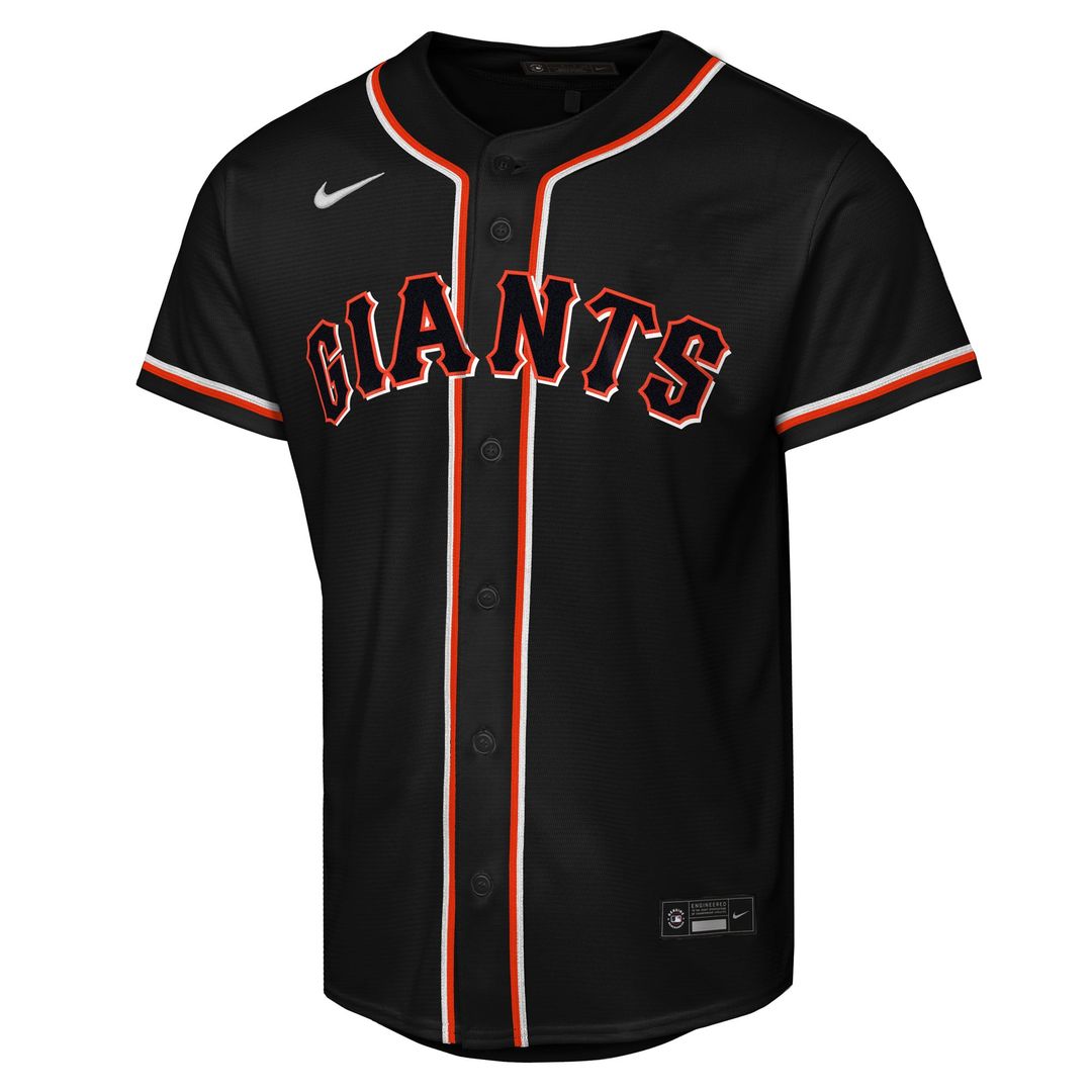 San Francisco Giants Matt Chapman Youth Fashion Replica Jersey — Black