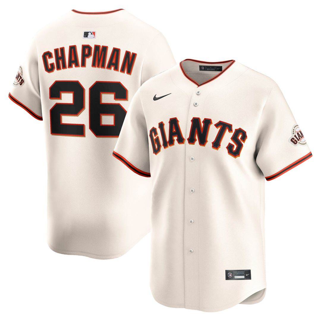 San Francisco Giants Matt Chapman Home Limited Jersey — Cream