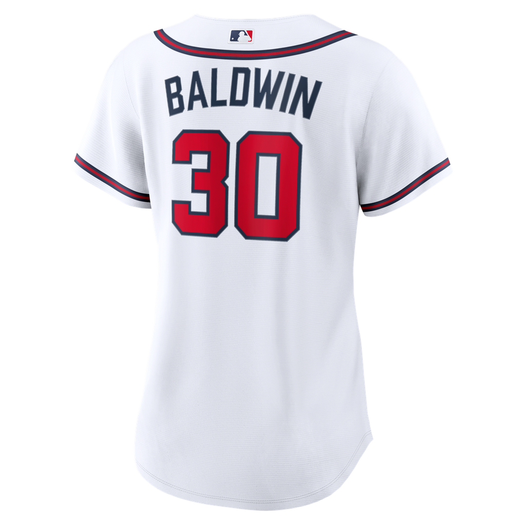 Atlanta Braves Drake Baldwin Women's Home Replica Jersey — White