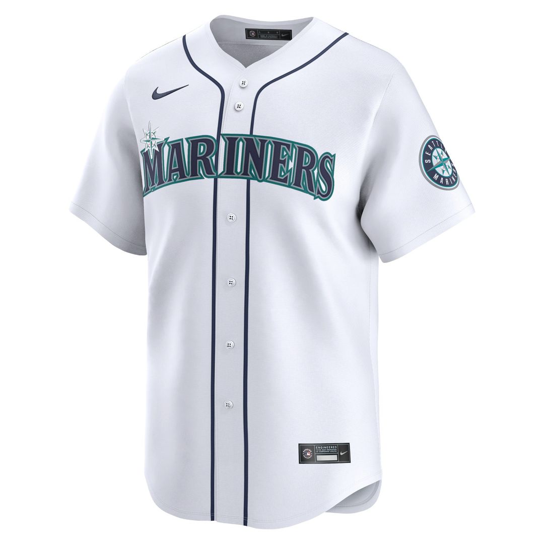 Seattle Mariners Julio Rodríguez Home Limited Jersey — White