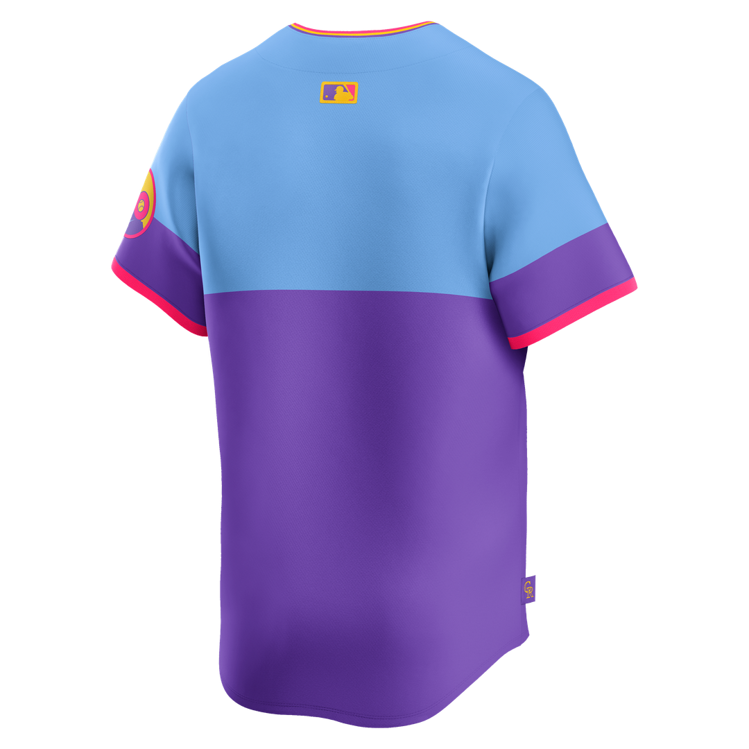Colorado Rockies 2025 City Connect Limited Jersey — Purple/Light Blue