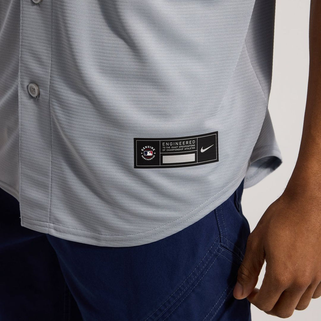 New York Mets Juan Soto Road Replica Jersey — Gray