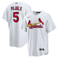St. Louis Cardinals Albert Pujols Home Retired Replica Jersey — White