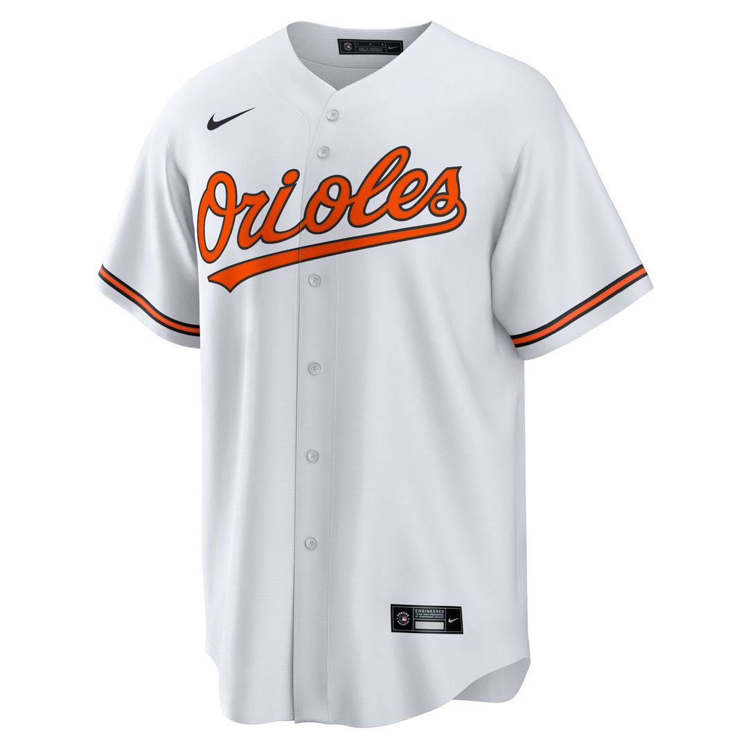Baltimore Orioles Adley Rutschman Replica Jersey — White