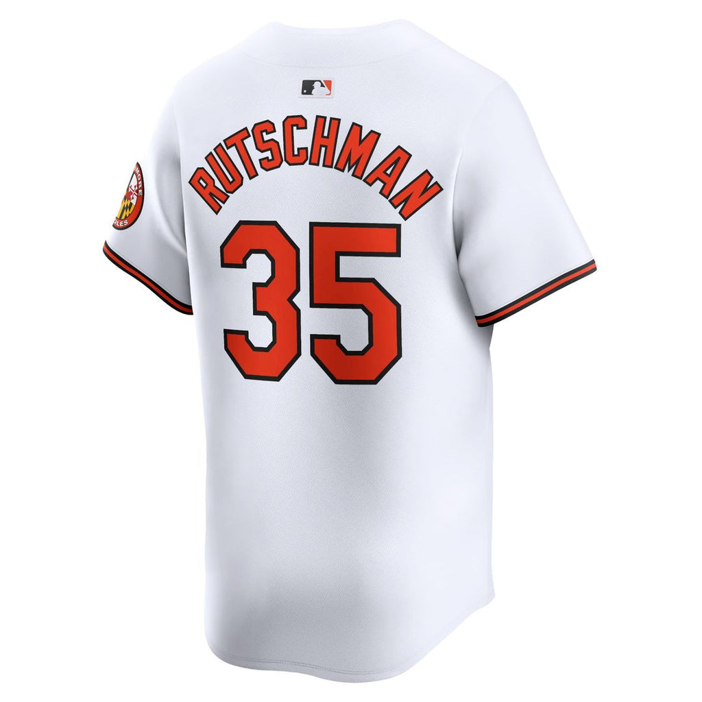 Baltimore Orioles Adley Rutschman Home Limited Jersey — White