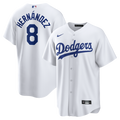 Los Angeles Dodgers Enrique Hernández Home Replica Jersey — White
