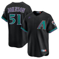 Arizona Diamondbacks Randy Johnson Throwback Cooperstown Limited Jersey — Black