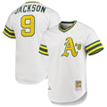 Athletics Reggie Jackson 1972 Cooperstown Authentic Jersey — White