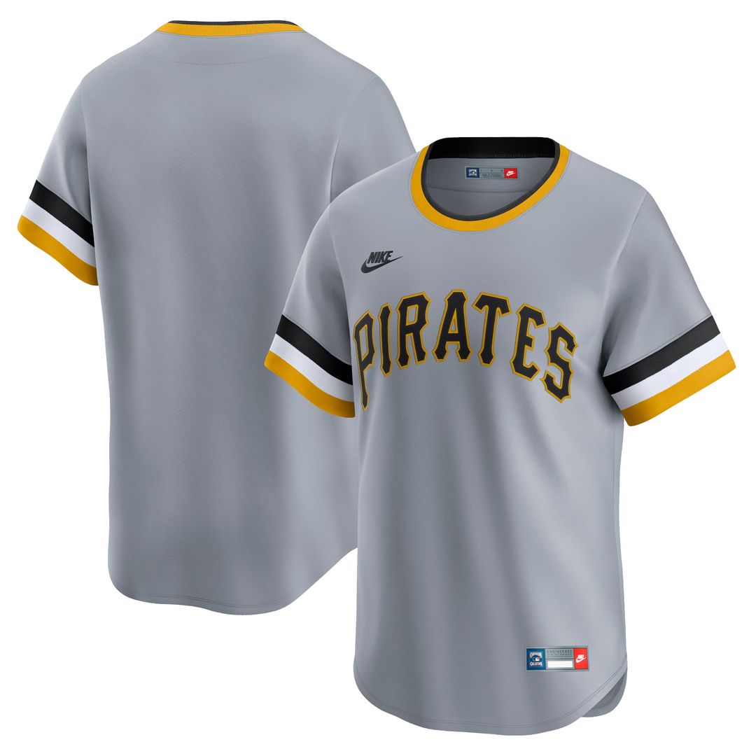 Pittsburgh Pirates Cooperstown Limited Jersey — Gray