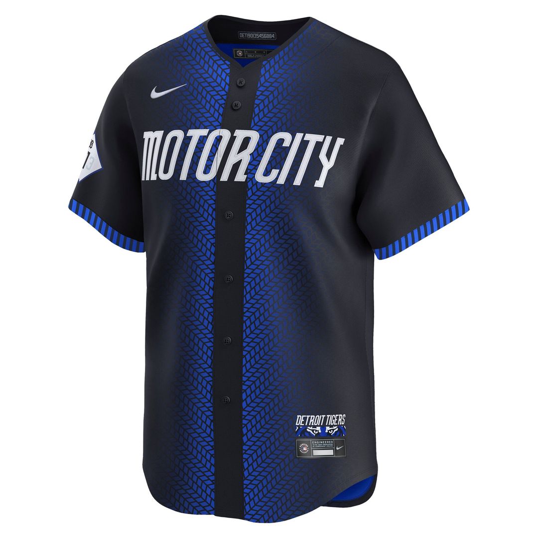 Detroit Tigers Riley Greene City Connect Limited Jersey — Navy