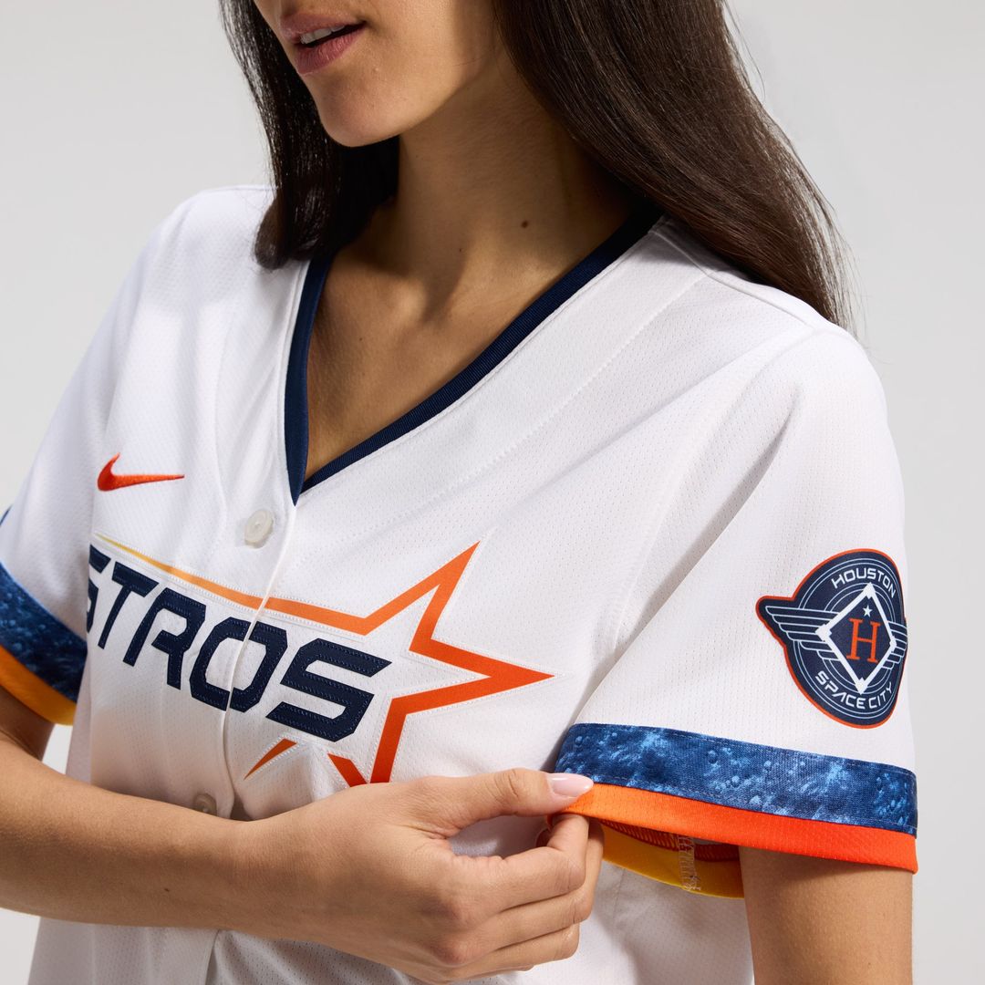 Houston Astros Women's 2025 City Connect Limited Jersey — White