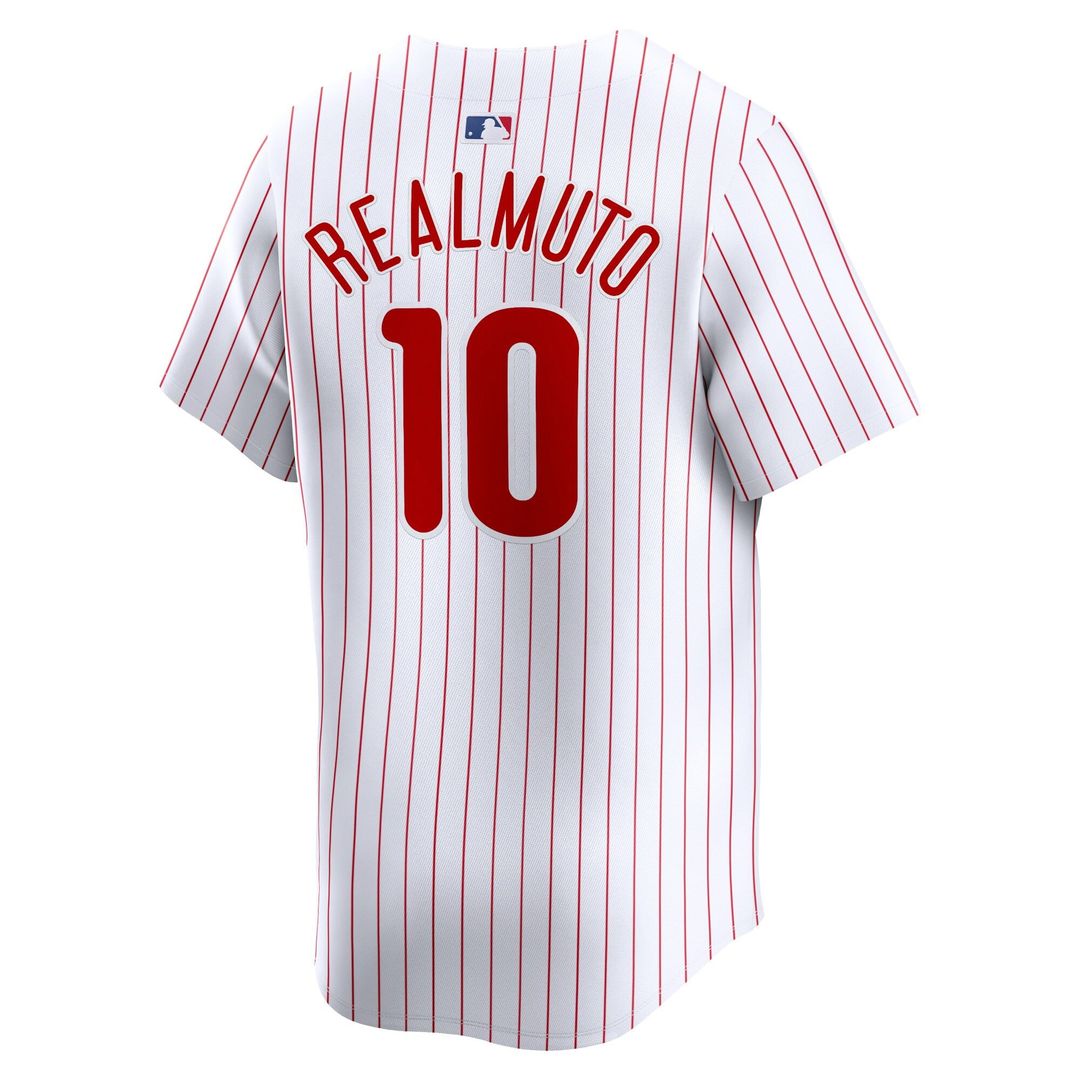 Philadelphia Phillies J.T. Realmuto Home Limited Jersey — White