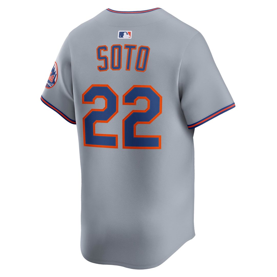 New York Mets Juan Soto Alternate Limited Jersey — Black