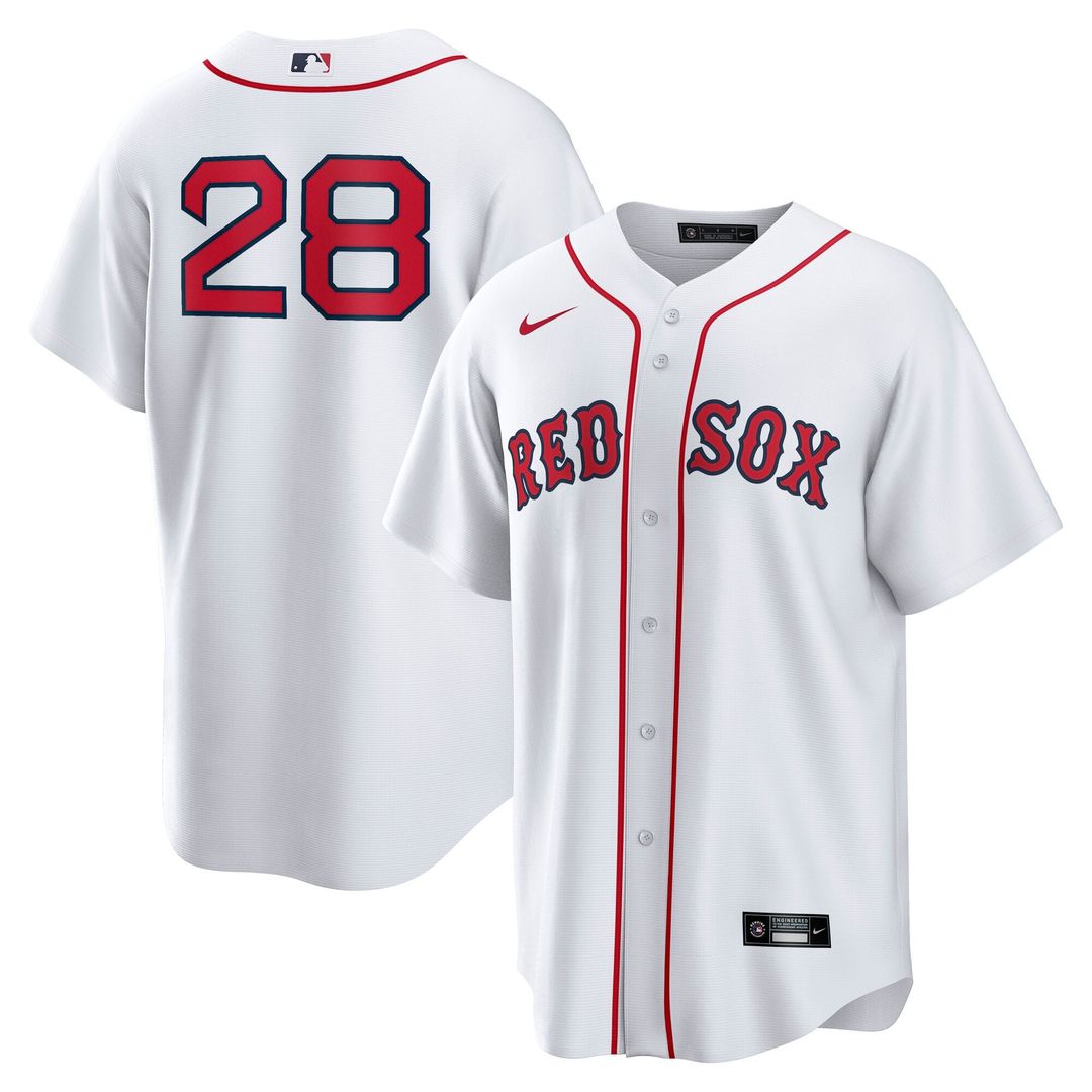 Boston Red Sox Kristian Campbell Home Replica Jersey — White