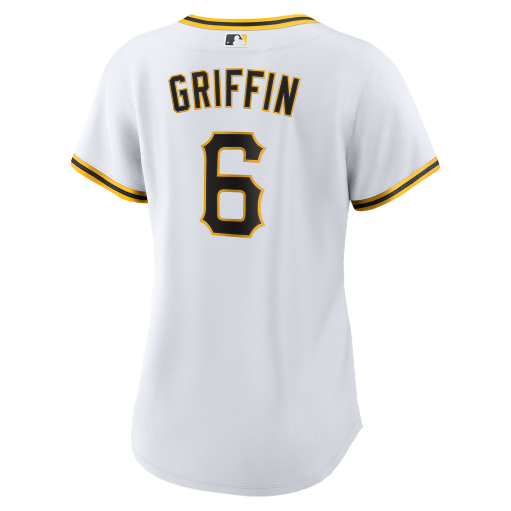 Pittsburgh Pirates Konnor Griffin Women's Home Replica Jersey — White