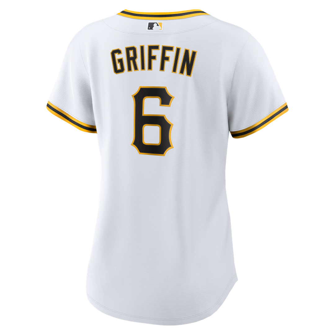 Pittsburgh Pirates Konnor Griffin Women's Home Replica Jersey — White