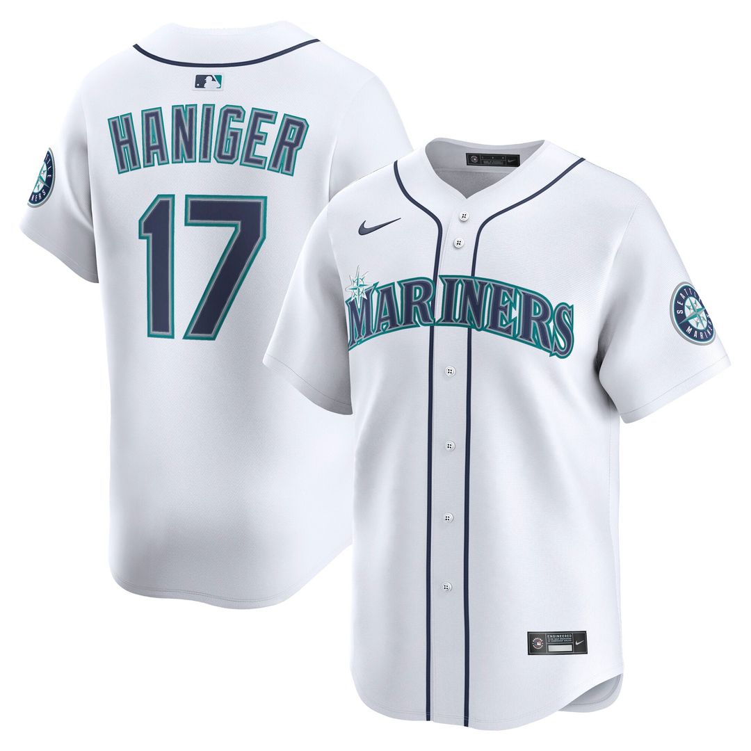 Seattle Mariners Mitch Haniger Home Limited Jersey — White