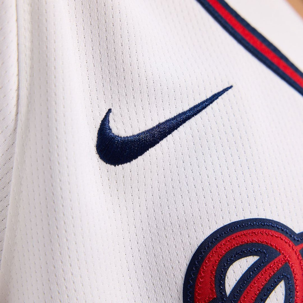 Atlanta Braves Home Women's Limited Jersey — White