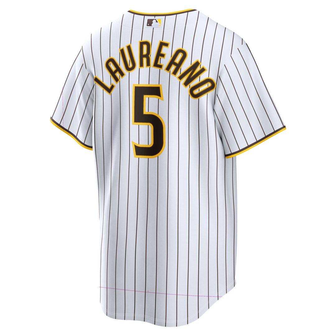 San Diego Padres Ramón Laureano Home Replica Jersey — White