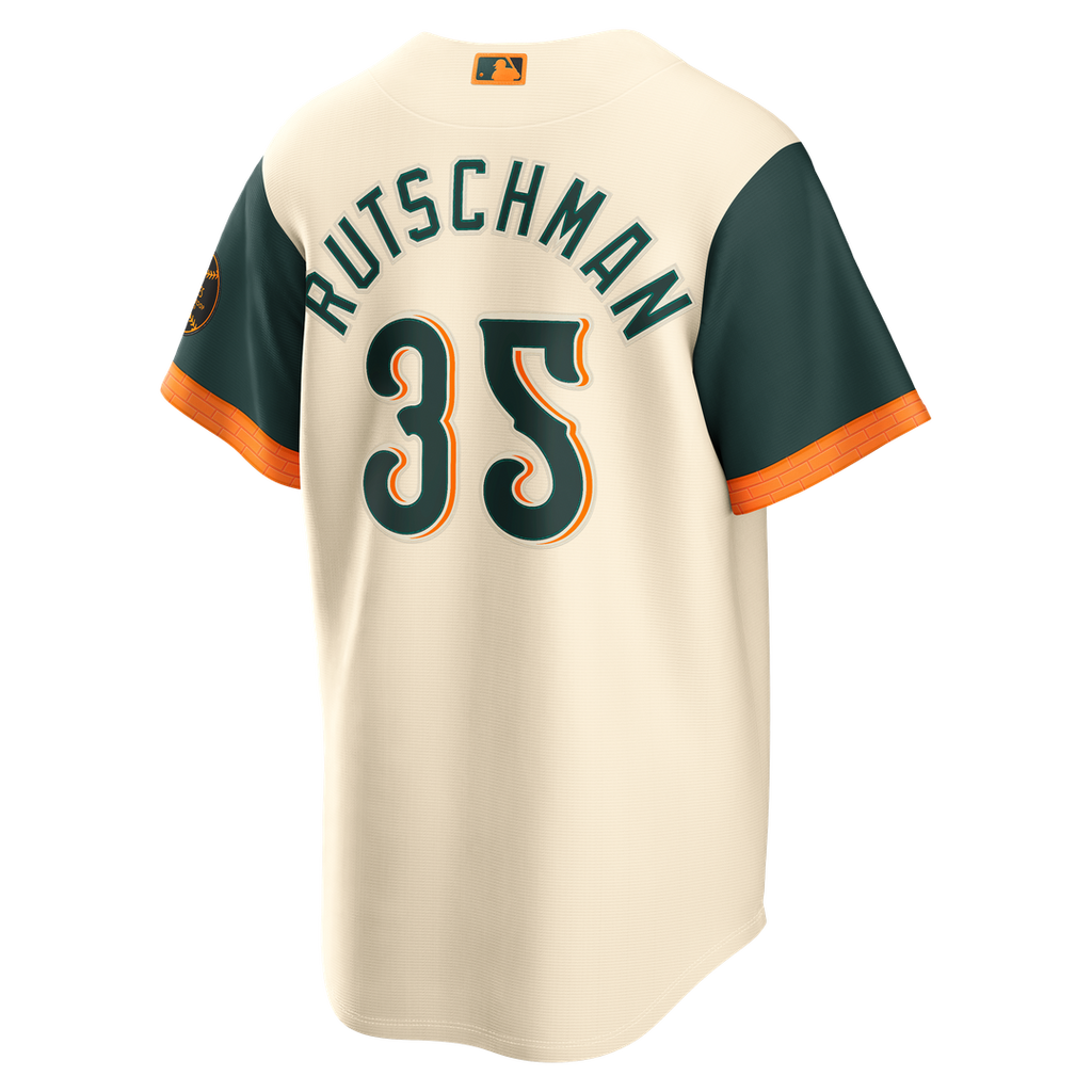 Baltimore Orioles Adley Rutschman 2026 City Connect Stadium Jersey — Cream