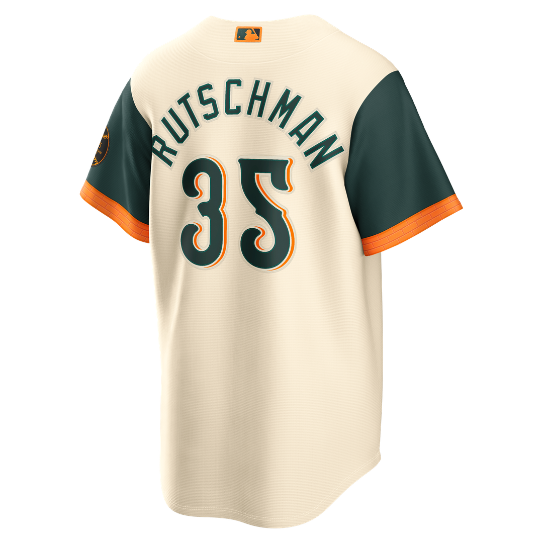Baltimore Orioles Adley Rutschman 2026 City Connect Stadium Jersey — Cream
