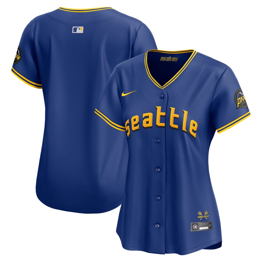Seattle Mariners Women's City Connect Limited Jersey — Royal