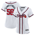 Atlanta Braves Spencer Schwellenbach Women's Home Replica Jersey — White