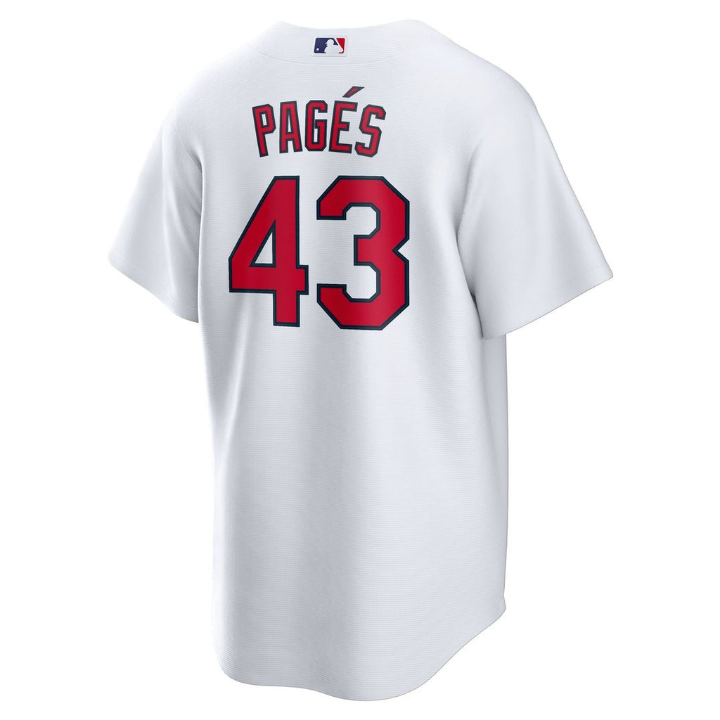 St. Louis Cardinals Pedro Pagés Home Replica Jersey — White