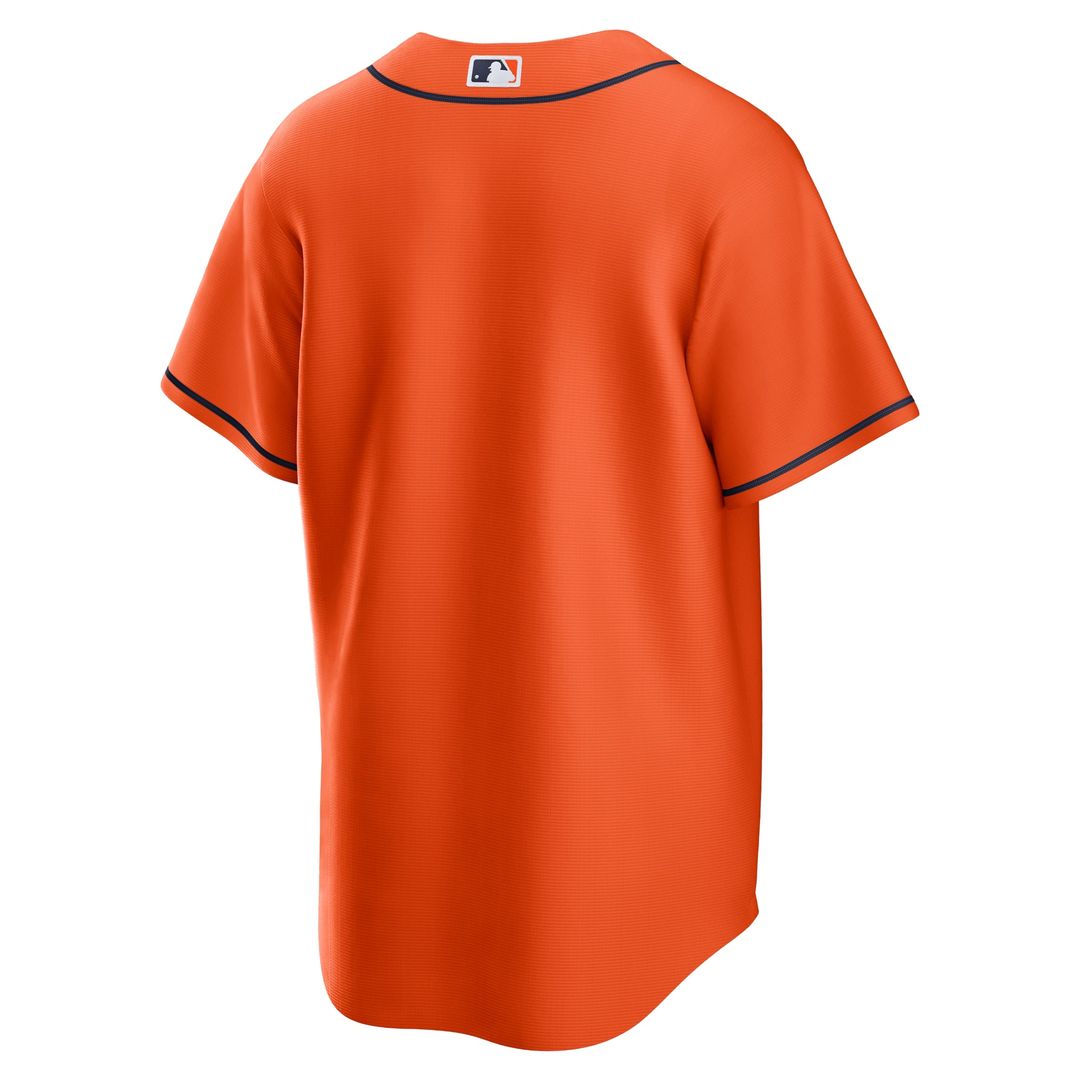 Houston Astros Alternate Replica Team Jersey — Orange