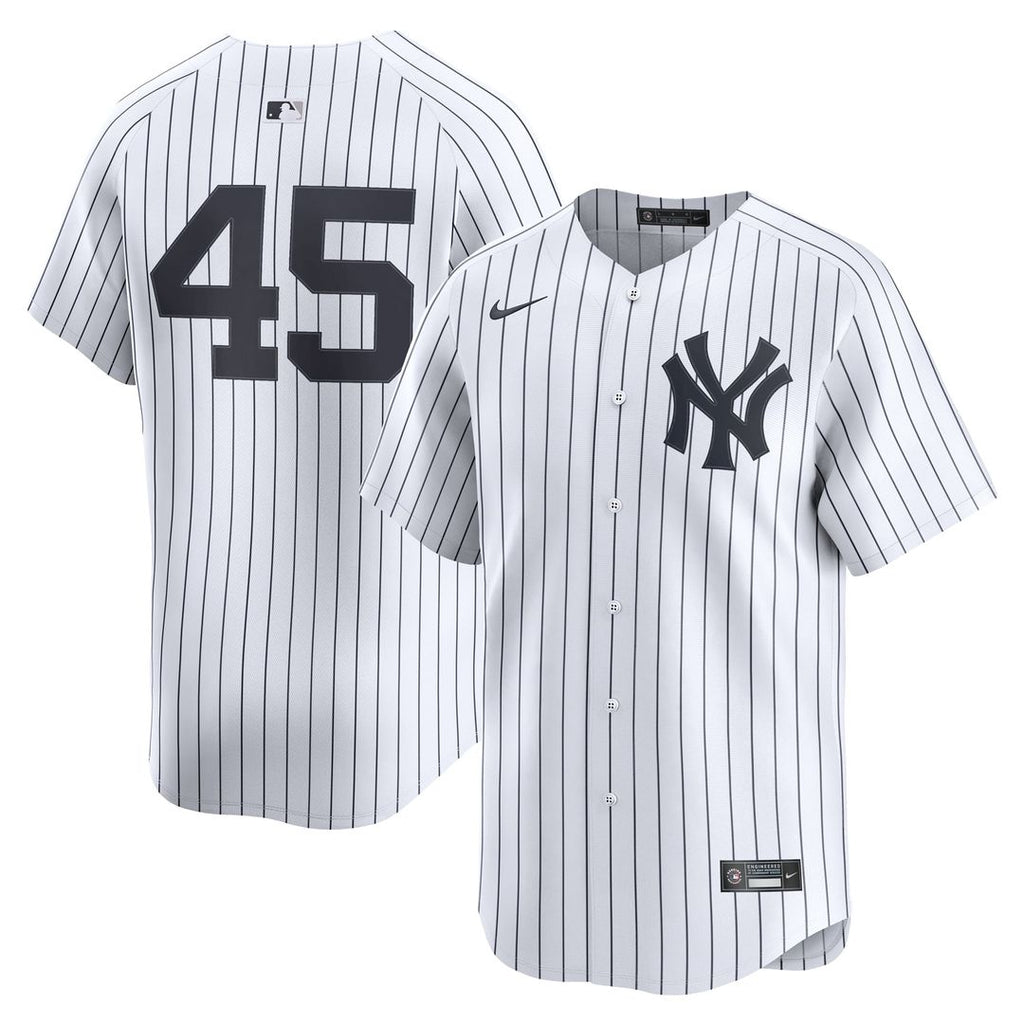 New York Yankees Gerrit Cole Home Limited Jersey — White