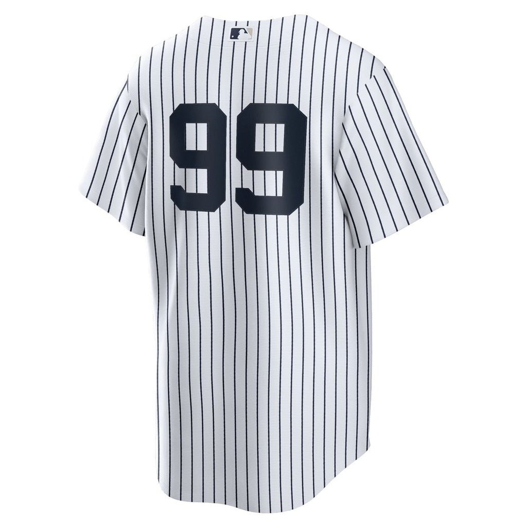 New York Yankees Aaron Judge Home Replica Player Name Jersey — White