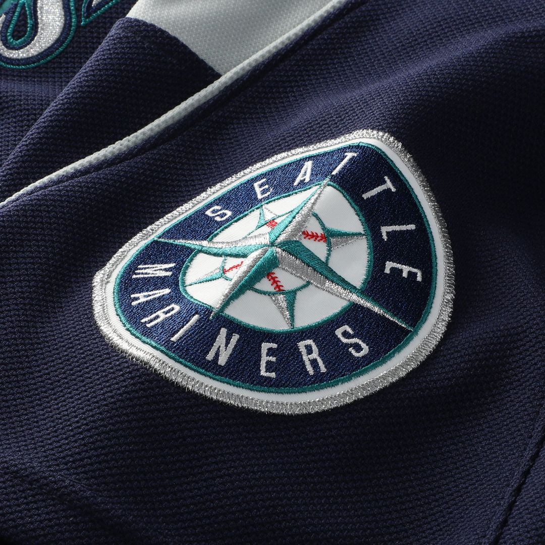 Seattle Mariners Ichiro Suzuki Cooperstown Batting Practice Jersey — Navy