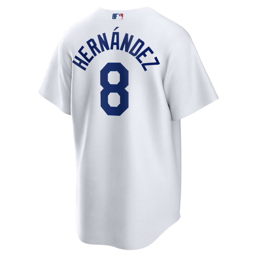 Los Angeles Dodgers Enrique Hernández Home Replica Jersey — White