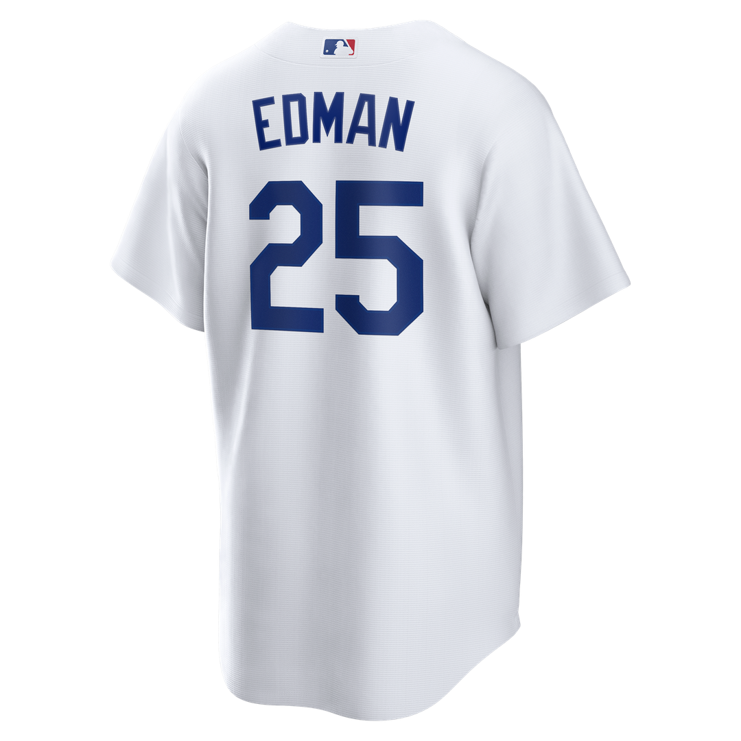 Los Angeles Dodgers Tommy Edman Home Replica Jersey — White